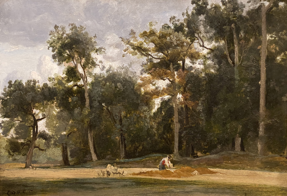 Jean-Baptiste-Camille Corot 1796-1875, The Paver of the Chailly Road, Fontainbleau, 1830-35 